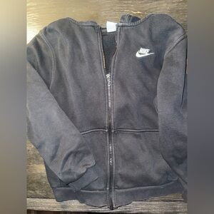 Nike Kids Black Zip-Up